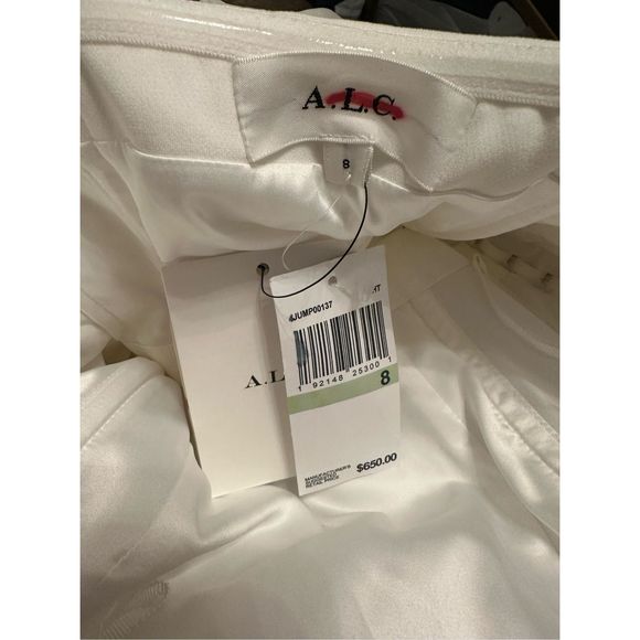 A.L.C. Elsie Strapless Jumpsuit US 8 $650 - Picture 12 of 12